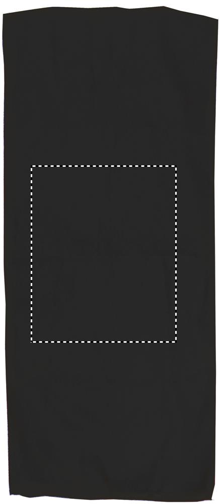 Sports towel with pouch towel front e 03