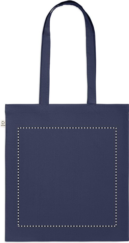 Shopper in cotone riciclato back 04