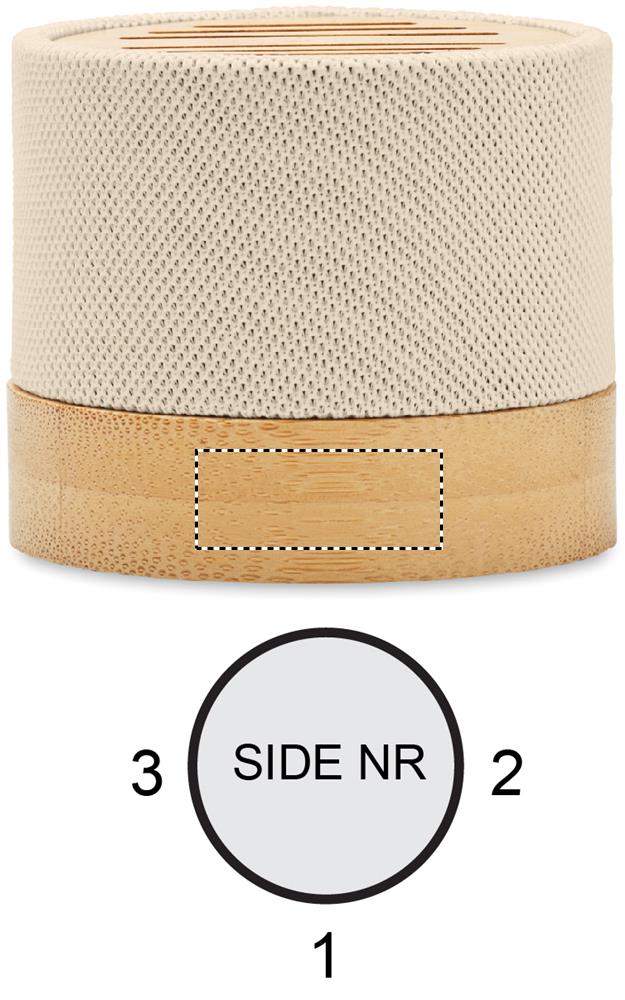 Speaker wireless Bamboo RPET side 1 13