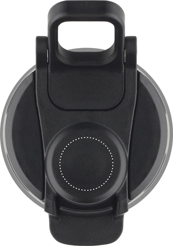 Foldable silicone sports bottle lid 15