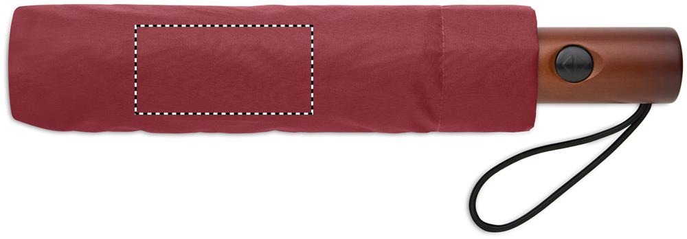 21" auto umbrella wood handle pouch 02