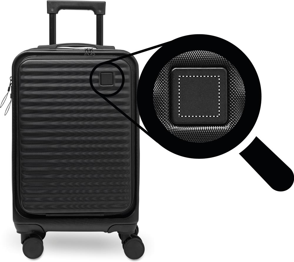 Trolley rigido in ABS da 2" plate 03