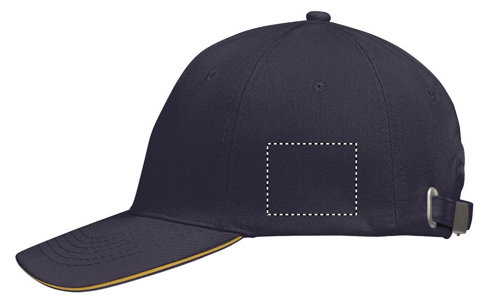 BUFFALO SIX PANEL CAP left side fo