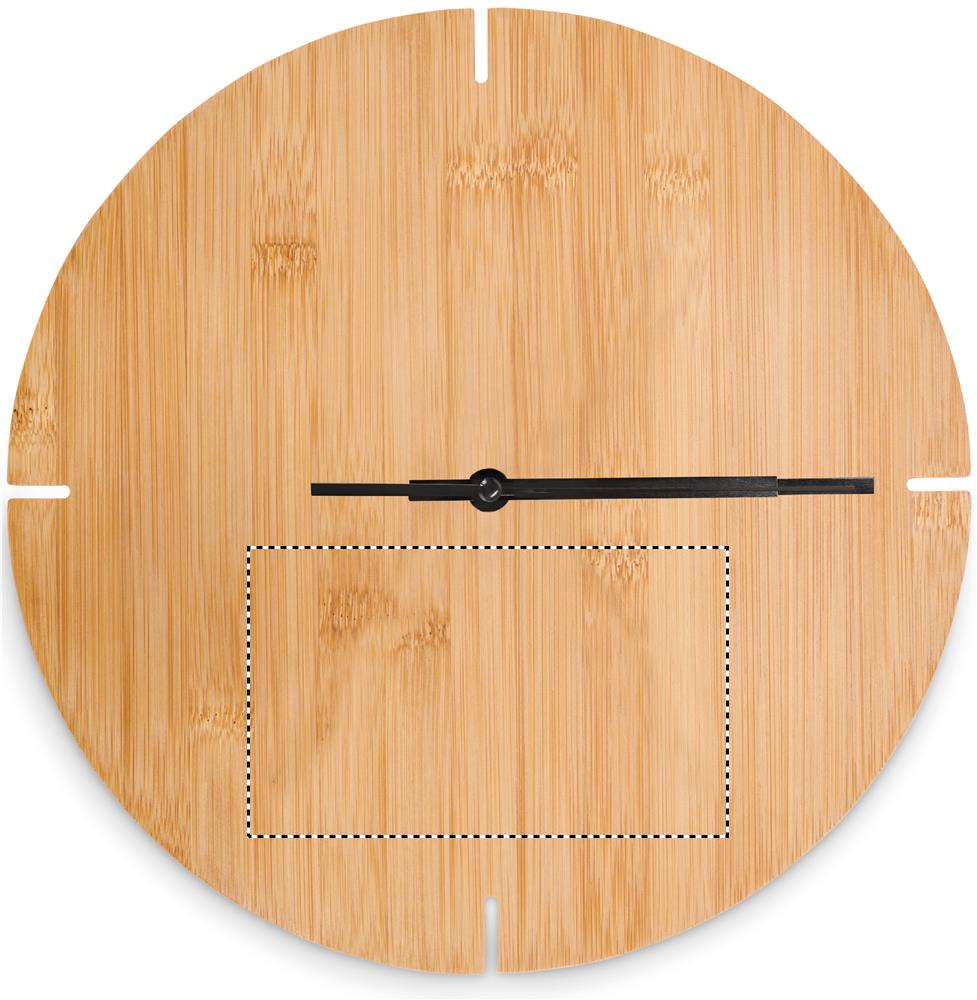 Round shape bamboo wall clock part 1 40