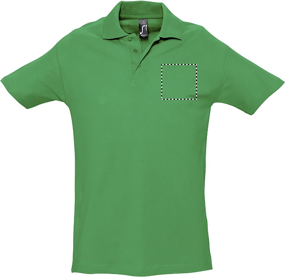 SPRINgII MEN POLO 210g chest kg