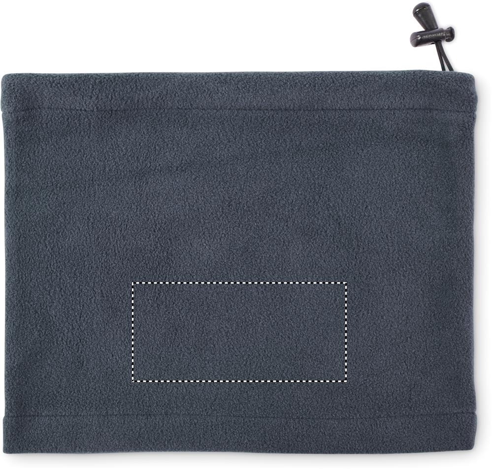 Berretto multiuso in pile front embroidery 85