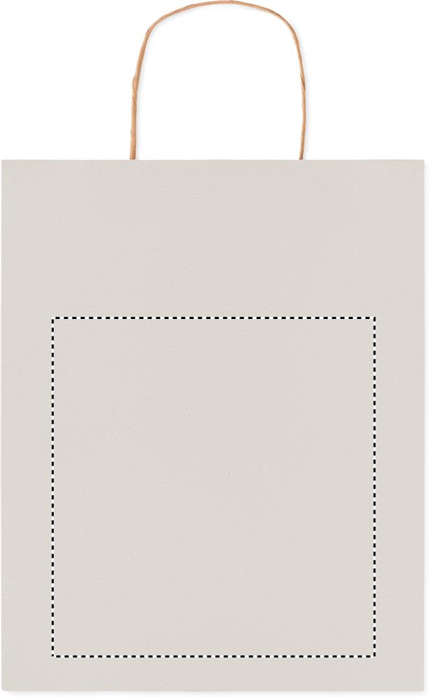 Medium Gift paper bag  90 gr/m² front 06