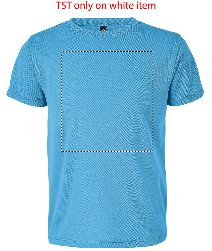 SPRINT KIDS SPORTS T-SHIRT front aq