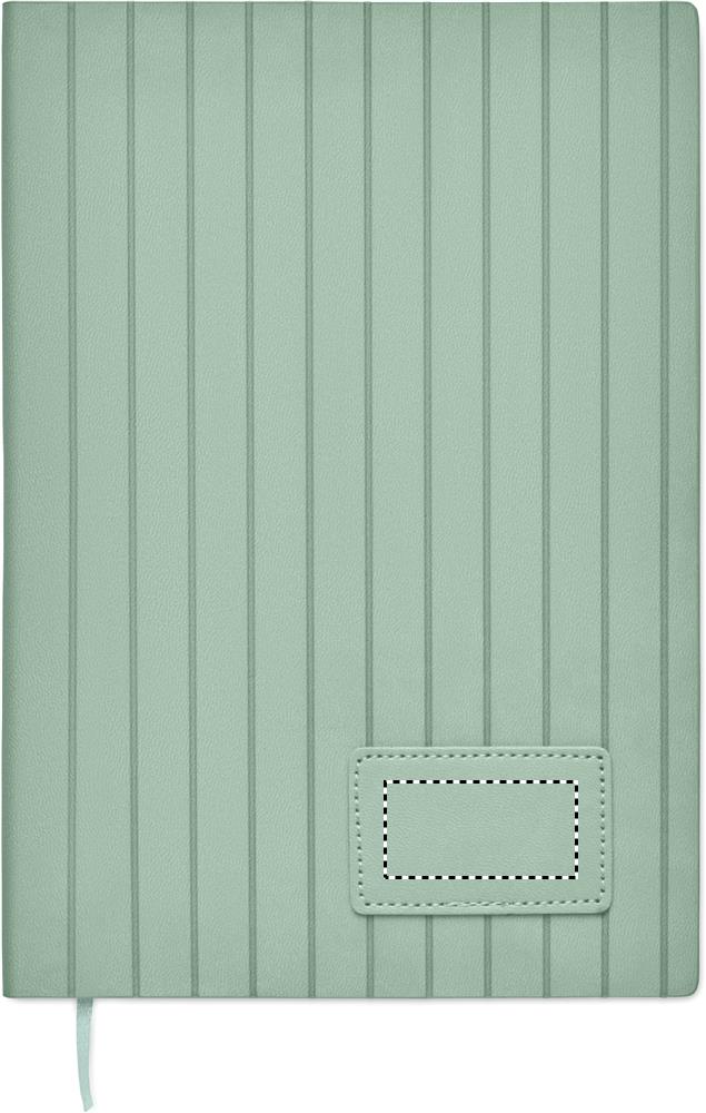 Notebook A5 in PU fumé front 20