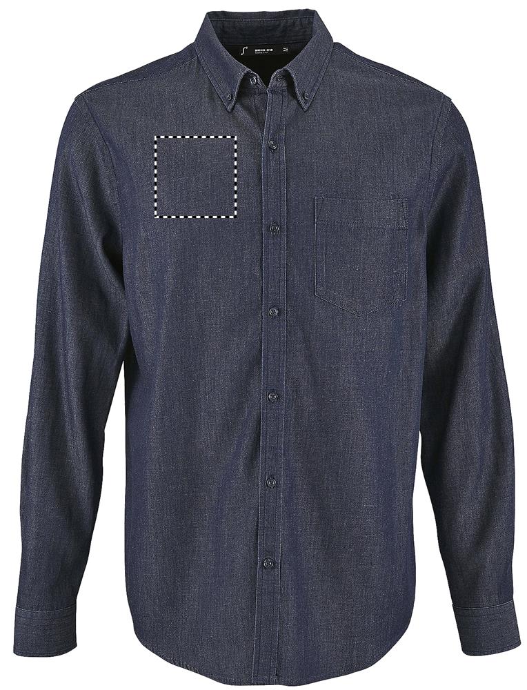 BARRY MEN DENIM SHIRTZ chest right ev