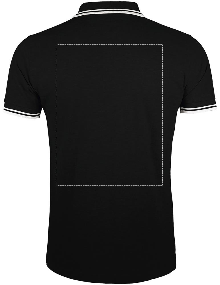 PASADENA polo uomo 200g back bc