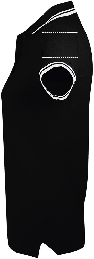 Polo donna PASADENA 200g arm left bc