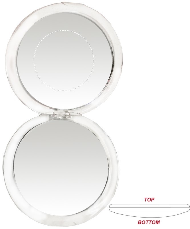 Doppio specchietto rotondo mirror top 22
