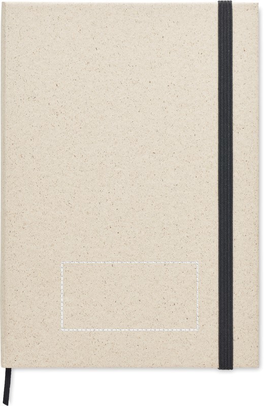 Quaderno in carta di erba front pad 13