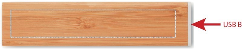 Power bank in bamboo top 40