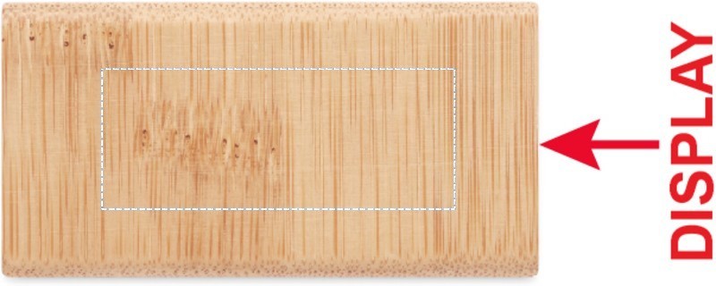 Caricatore wireless in bamboo left 40