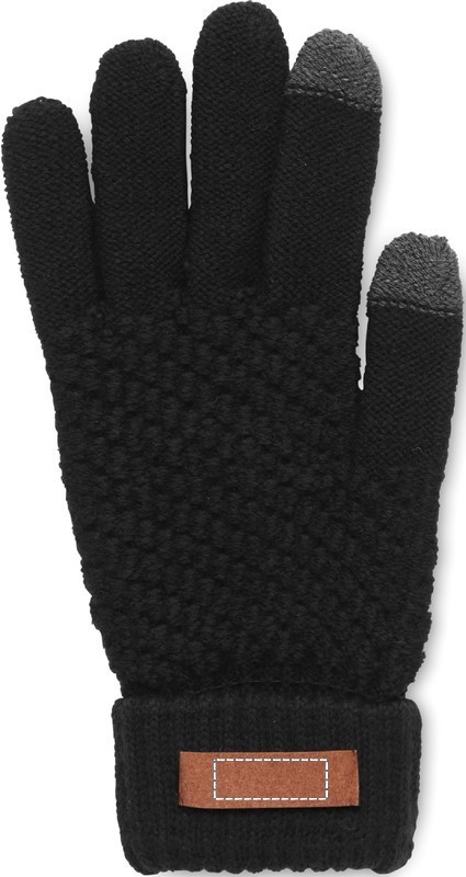 Guanti tattili in Rpet glove left 03