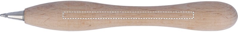 Penna a sfera in legno pen centered 40