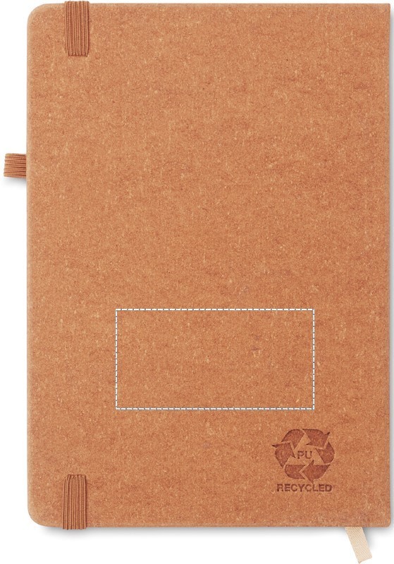 Notebook A5 riciclato back pad 01
