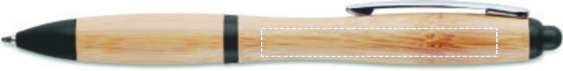 Penna a sfera in ABS e bamboo right handed 03