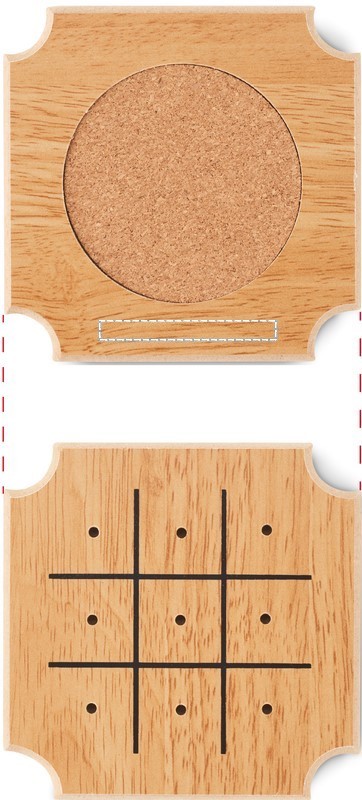 Set di 4 sottobicchieri coaster 3 40
