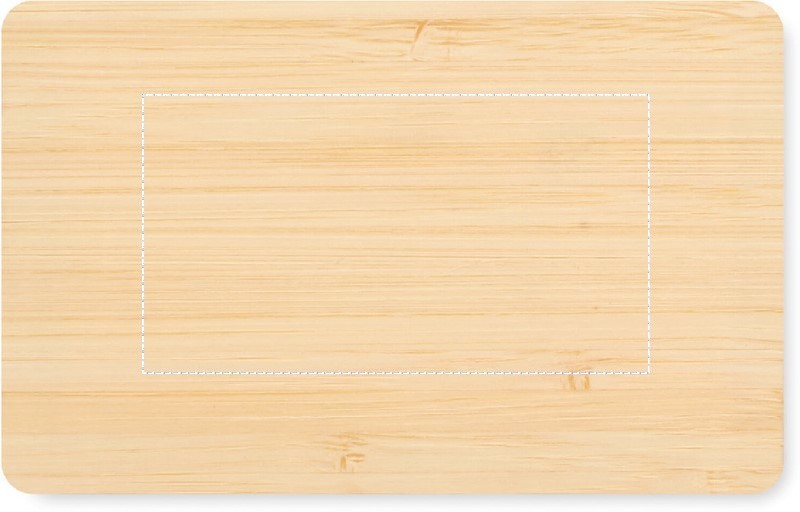 Scheda RFID in bamboo front pad 40