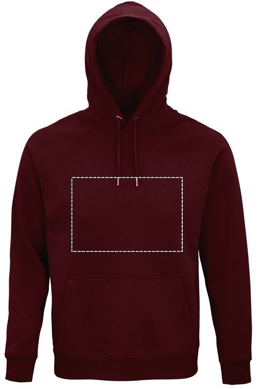 STELLAR HOOD SWEATER 280g front bg