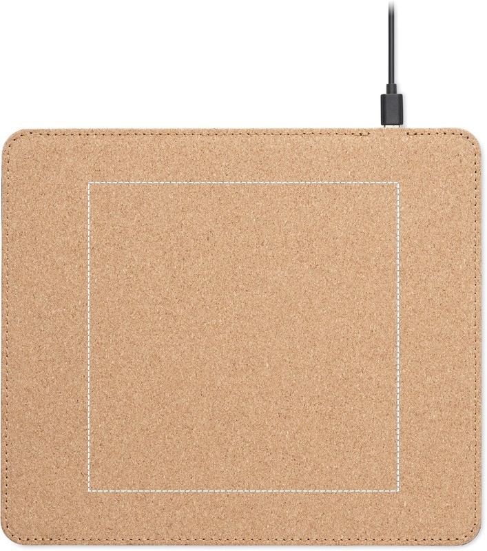 Mouse pad in sughero front laser 13