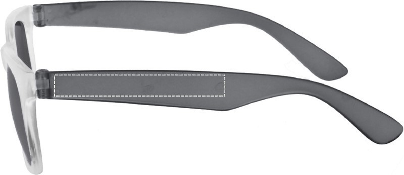 Occhiali da sole con lenti spe left leg 03