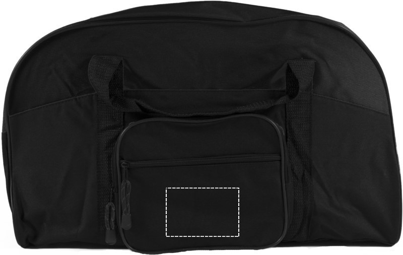 Borsone bicolore front embroidery 03