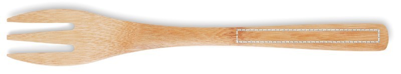 Set posate in bamboo fork 13
