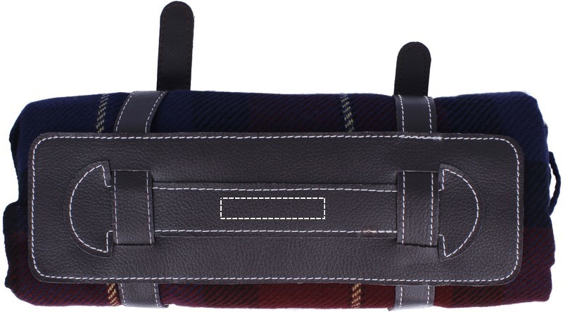 Plaid con cinta in PVC top strap 99