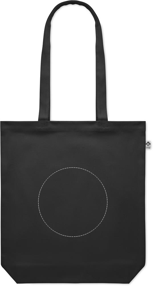 Shopper in tela 270gr front embroidery 03