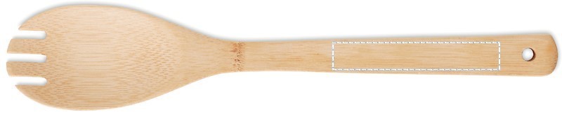 Set utensili in bamboo fork 13
