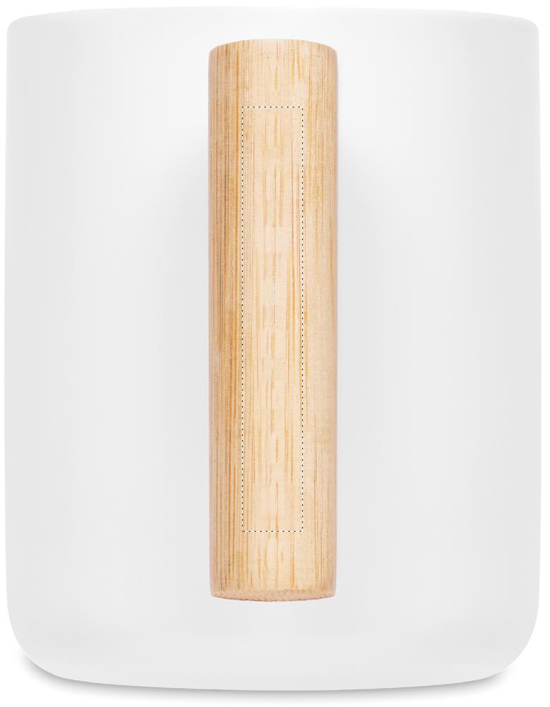 Tazza in porcellana 380 ml handle 06