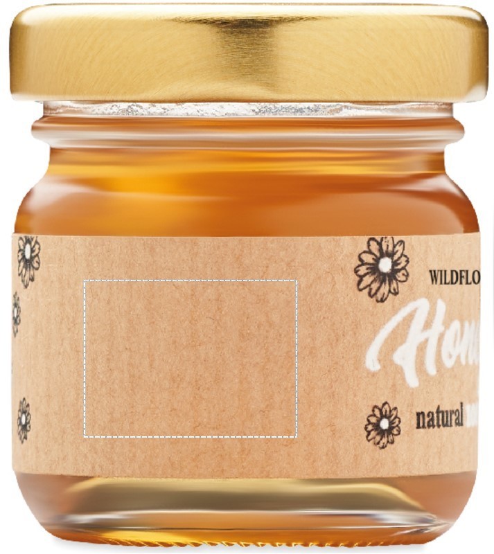 Vasetto di miele millefiori 50 label 40