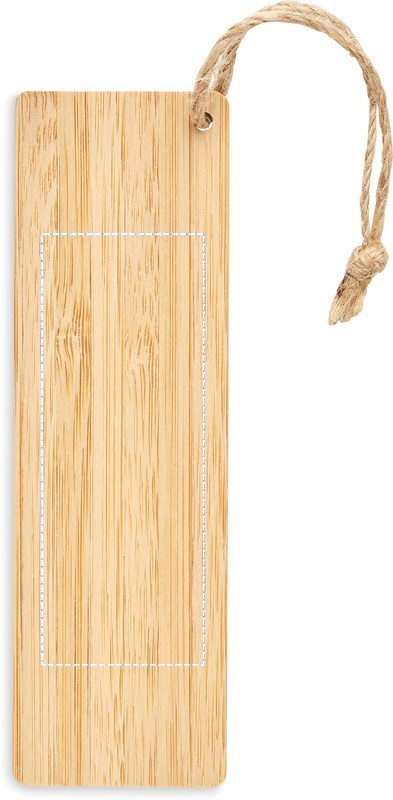 Segnalibro in bamboo side 1 pad 40