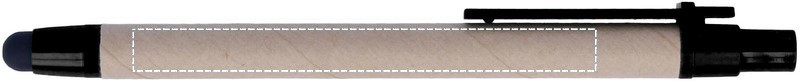 Penna in carta riciclata barrel right handed 03