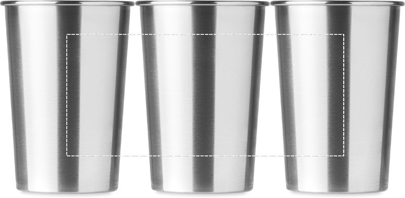 Tazza in acciaio inox 350ml roundscreen 16