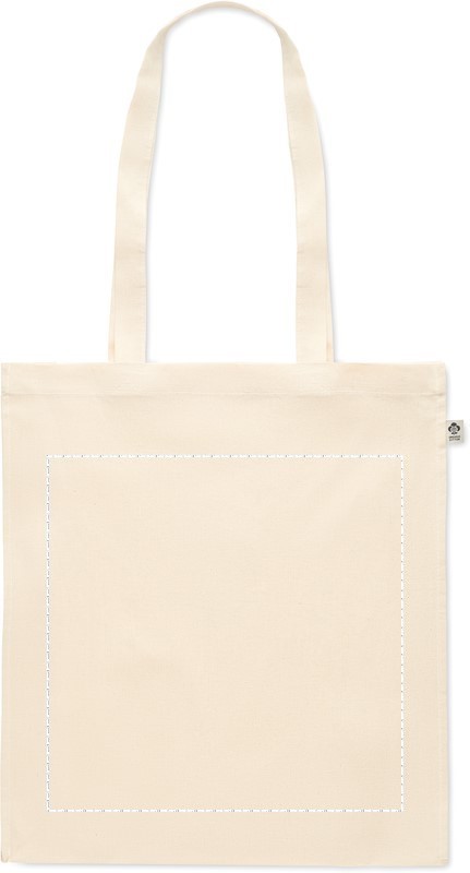 Shopper in cotone biologico front 13