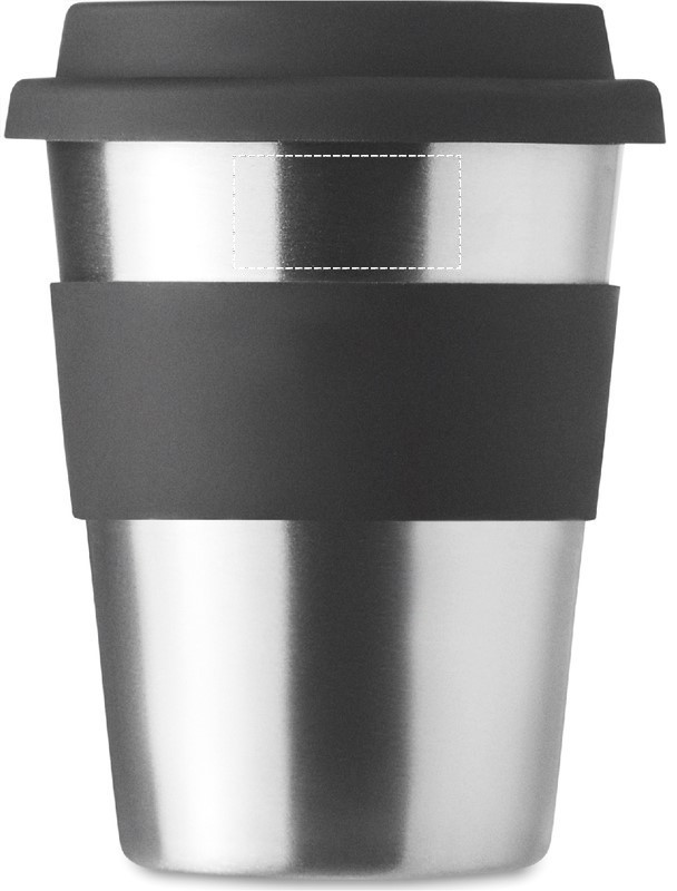 Bicchiere in acciaio inox mug front lower 03
