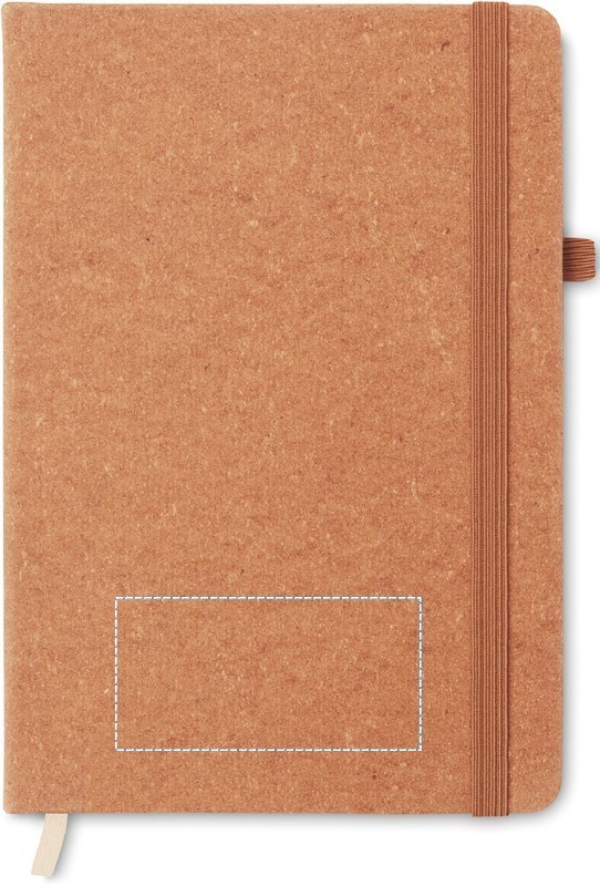Notebook A5 riciclato front pad 01