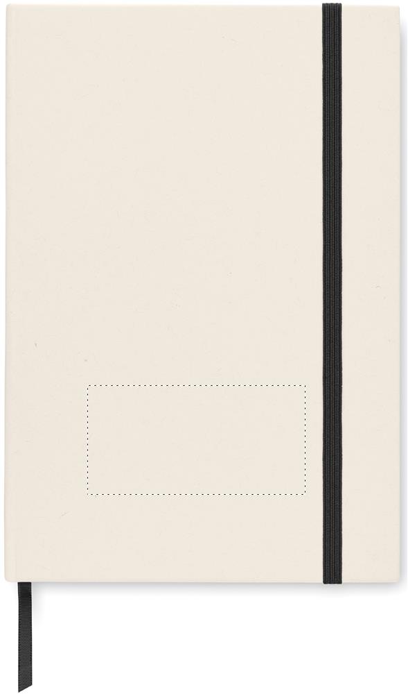 Notebook A5, cartone riciclato front pad 03