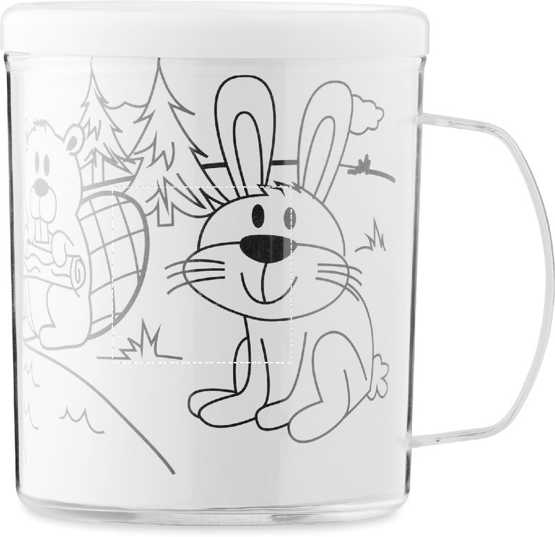 Tazza da colorare 280 ml right handed 06