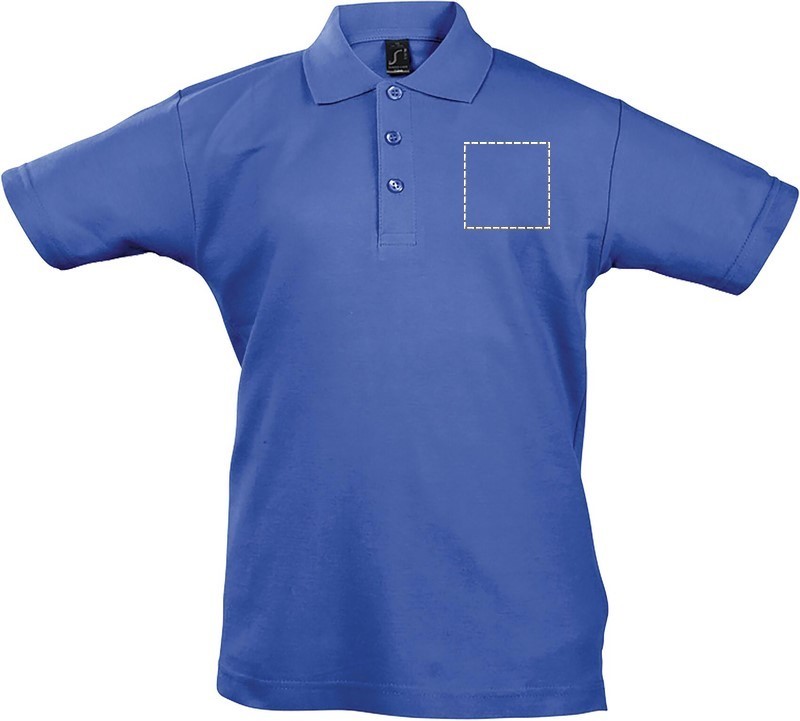 SUMMER II KIDS POLO 170g chest rb