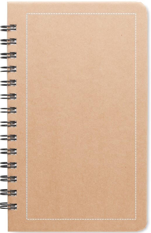 Notebook in legno di pino front 13