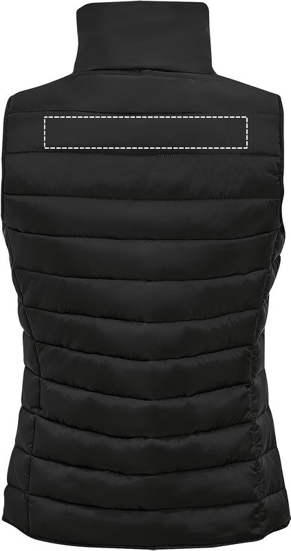 WAVE WOMEN BODYWARMER 180g back bk