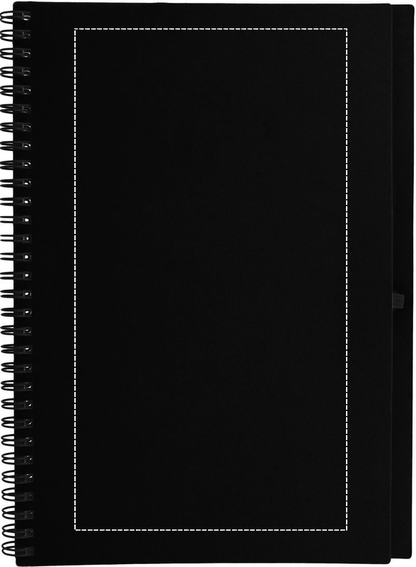 Blocnotes in carta riciclata front screen 03