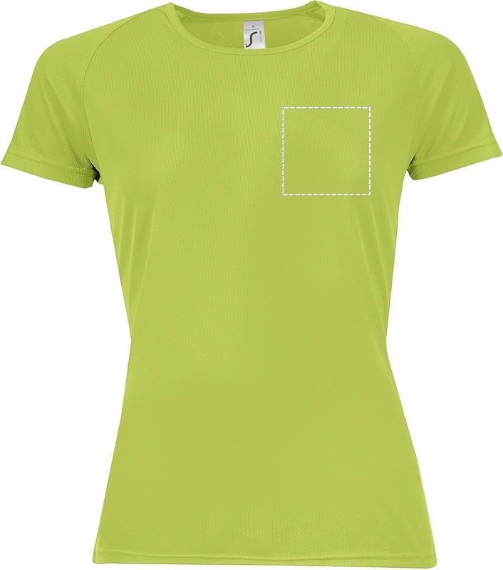 SPORTY WOMEN T-SHIRT 140g chest ag