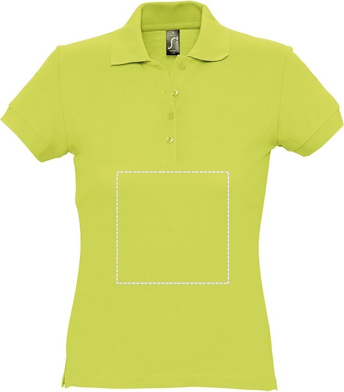 PASSION WOMEN POLO 170g front ag